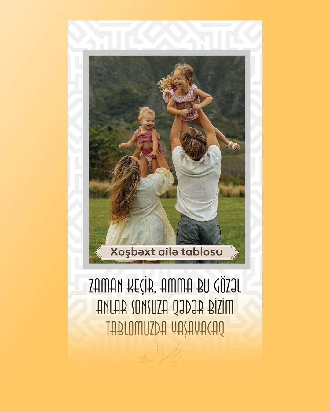 Family Frame, şəkilli şokolad qutusu