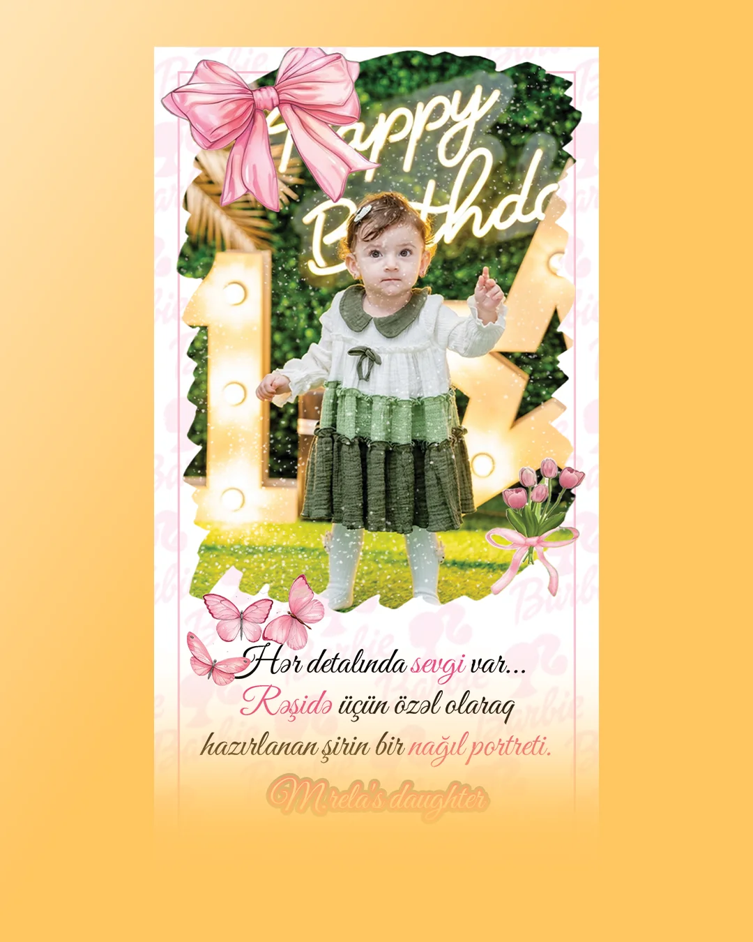 Baby Vol 1, şəkilli şokolad qutusu