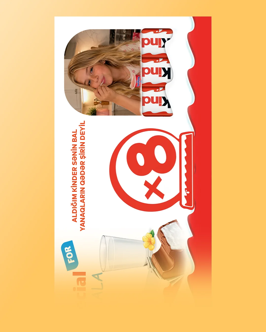 Kinder Vol 1, şəkilli şokolad qutusu