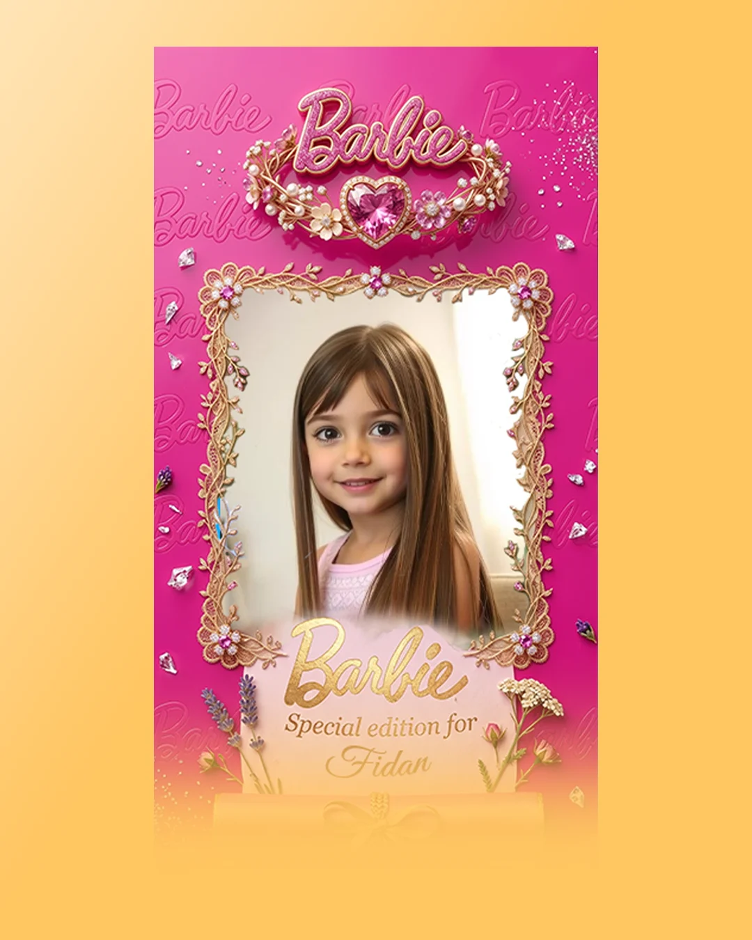 Barbie Vol 1, şəkilli şokolad qutusu