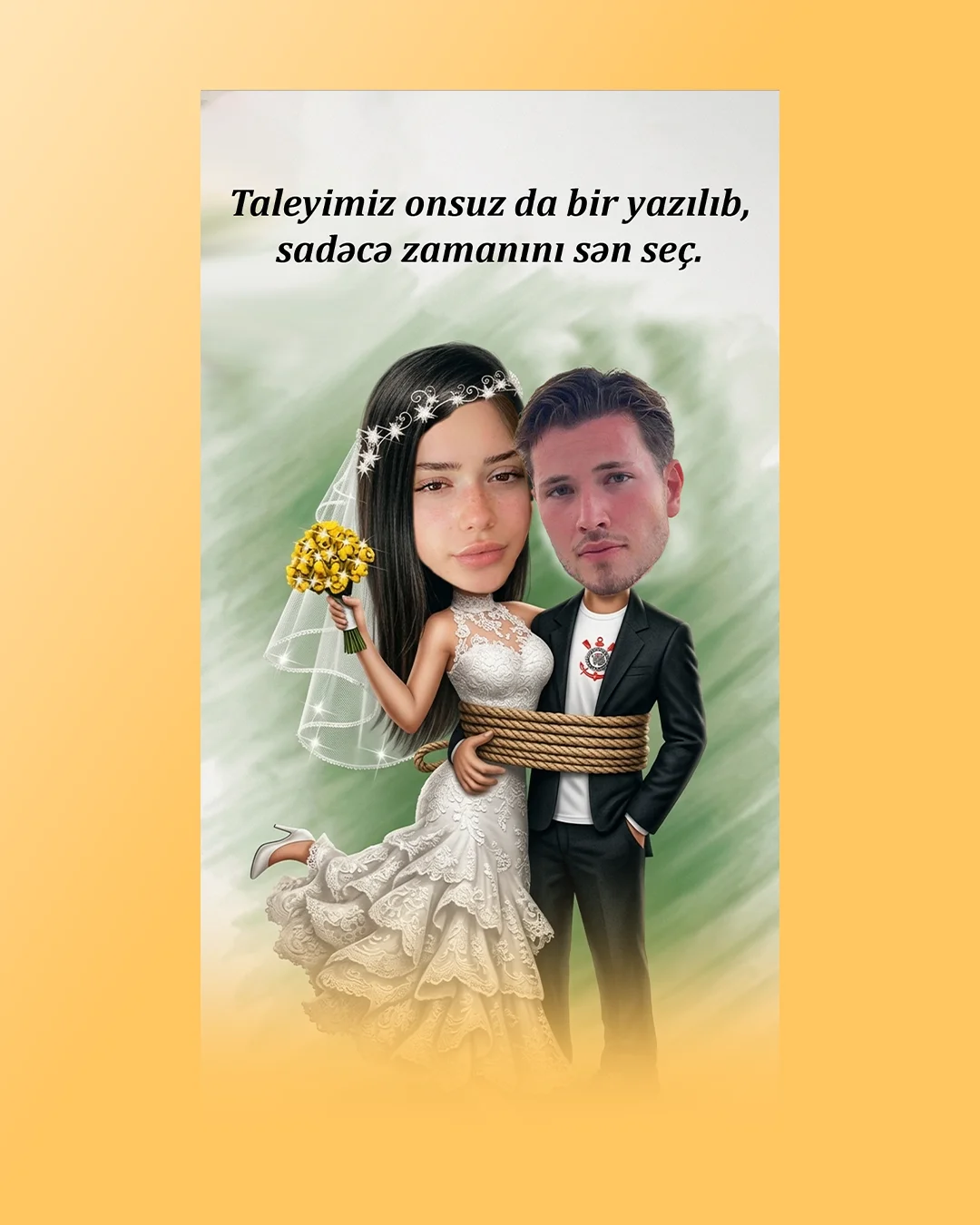 Təklif, şəkilli şokolad qutusu