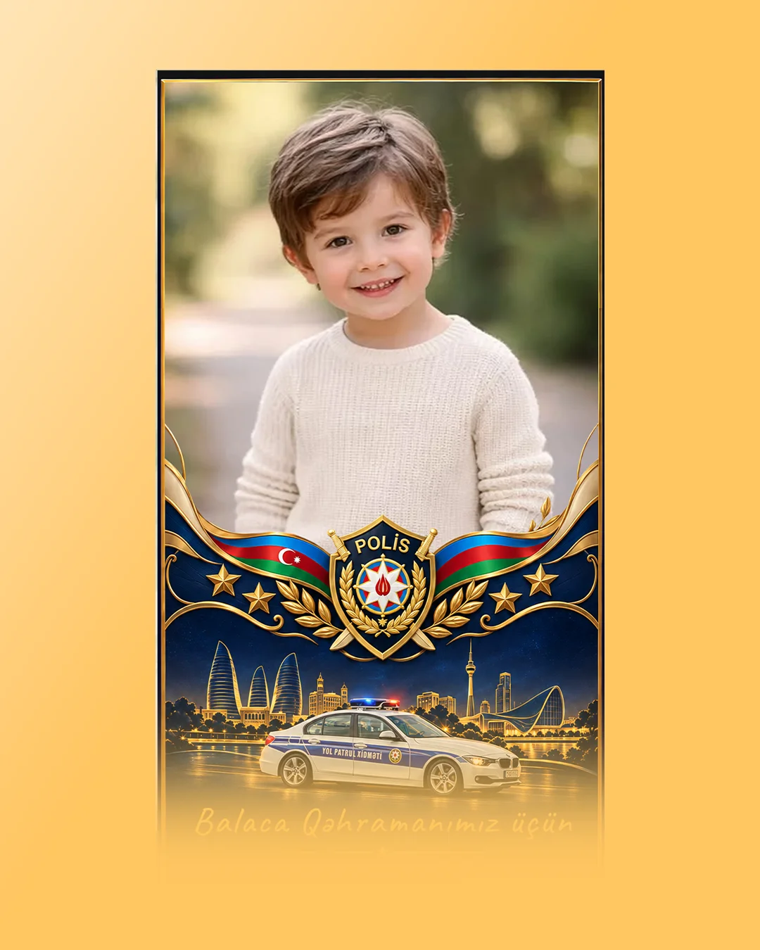 Polis Qutusu VOL 1, şəkilli şokolad qutusu